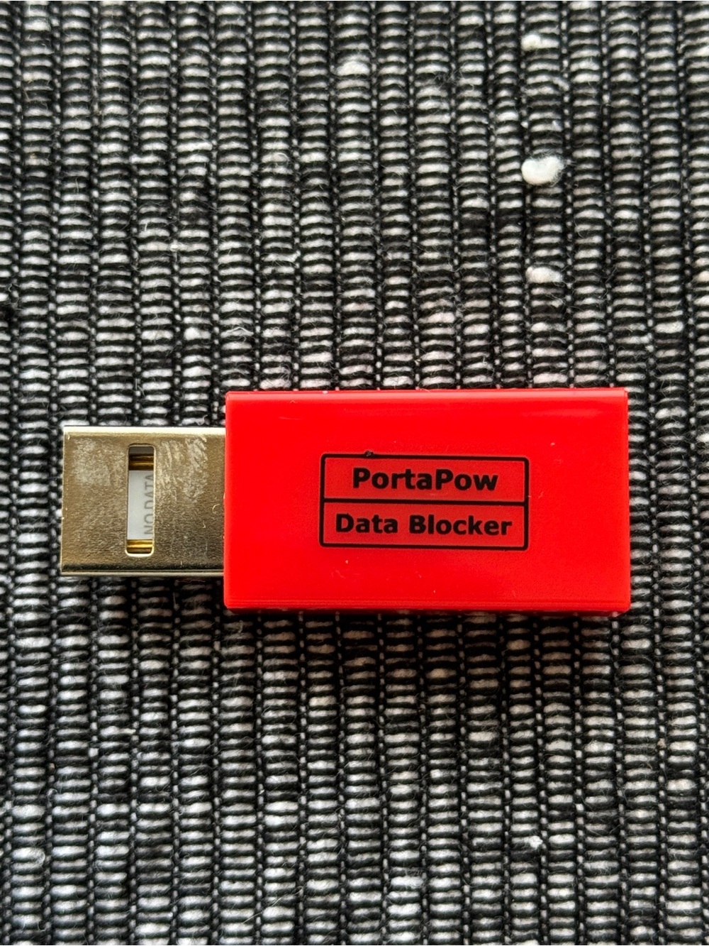 PORTAPOW USB Data Blocker – USB-A Charge-Only Security Adapter #1